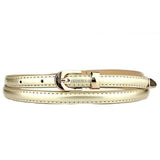 Belt - Candy Colored Skinny Waist Belt