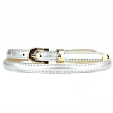 Belt - Candy Colored Skinny Waist Belt