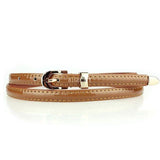 Belt - Candy Colored Skinny Waist Belt