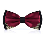 Bow Tie - Two-tone Metal Decorated Bow-Tie