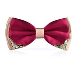 Bow Tie - Two-tone Metal Decorated Bow-Tie