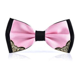 Bow Tie - Two-tone Metal Decorated Bow-Tie