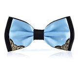 Bow Tie - Two-tone Metal Decorated Bow-Tie