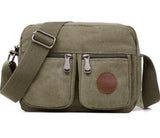 Messenger Bag - Modern Messenger Canvas Bag