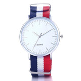 Wristwatch - Attractive Quartz Watch With Multi-color Strap