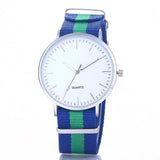 Wristwatch - Attractive Quartz Watch With Multi-color Strap