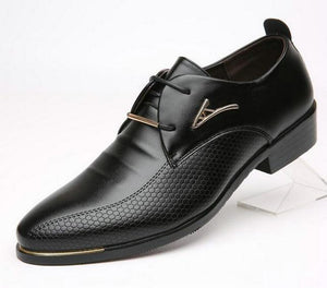 Men's Formal Shoes - British Style Lace Up Shoes
