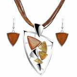 Fashion Jewelry Set - Enamel Gem Jewelry Set