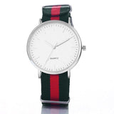 Wristwatch - Attractive Quartz Watch With Multi-color Strap