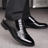 Men's Formal Shoes - Classic Oxford Business Shoes