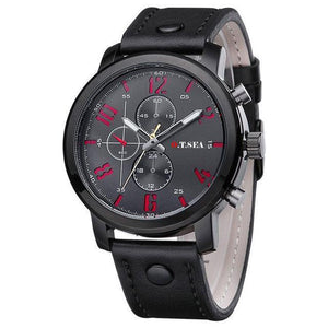 Wristwatch - Military Style Quartz Analog Wristwatch