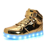 Sneakers - USB Charging LED Luminous Sneakers