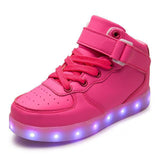 Sneakers - USB Charging LED Luminous Sneakers