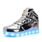 Sneakers - USB Charging LED Luminous Sneakers