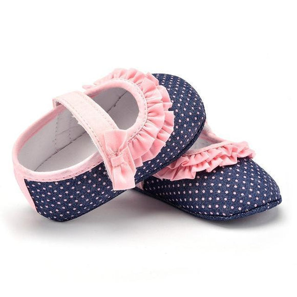 Baby Shoes - Cute Soft Sole Crib Shoes For Baby Girl