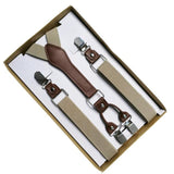 Men's Suspenders - Four (4) Clip Men's Suspenders