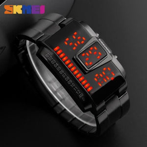 Wristwatch - Creative Design LED Waterproof Sports Watch