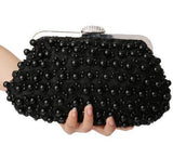 Purse - Beaded Pearl Evening Clutch