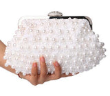 Purse - Beaded Pearl Evening Clutch