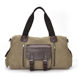 Duffel Bag - Canvas Weekend Duffel Or Carry-on Travel Bag