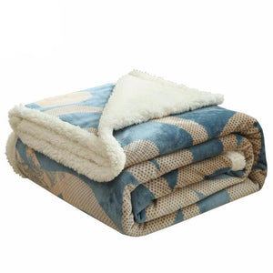 Bed Cover - Soft And Luxury Berber Fleece Bedspreads Or Sofa Throws