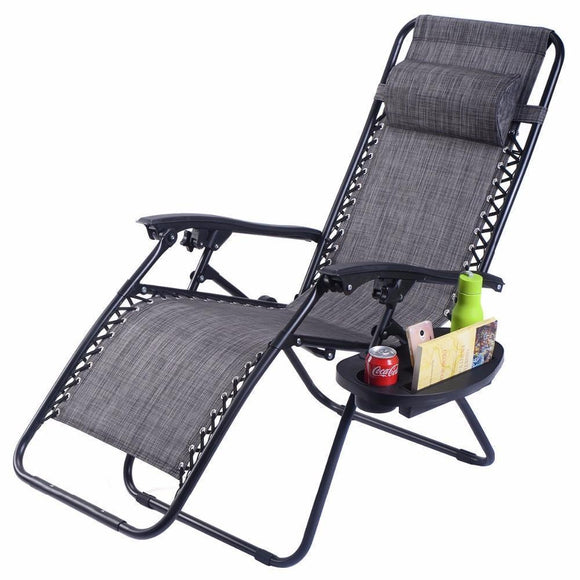 Lounge Chair - Outdoor Or Picnic Reclining Lounge Chair