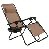 Lounge Chair - Outdoor Or Picnic Reclining Lounge Chair