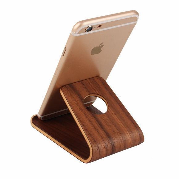 Cellphone Stand - Wooded Mobile Phone Stand