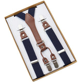 Men's Suspenders - Four (4) Clip Men's Suspenders