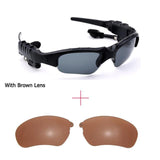 Bluetooth Sunglasses - Smart Bluetooth USB Sports Sunglasses With Earbuds