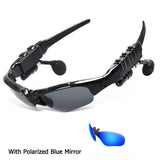 Bluetooth Sunglasses - Smart Bluetooth USB Sports Sunglasses With Earbuds