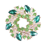 Brooch - Rhinestone Scarf Or Lapel Brooch