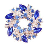 Brooch - Rhinestone Scarf Or Lapel Brooch