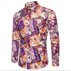 Men's Shirt - Contemporary Print Dress Shirts