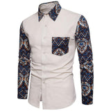 Men's Shirt - Contemporary Print Dress Shirts