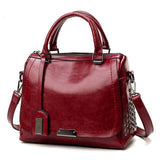 Handbag - Bold Rivet Studded Casual Handbag
