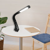 Desk LED Lamp - Modern 5W LED Reading Desk Lamp-Dimming Light With Alarm Clock