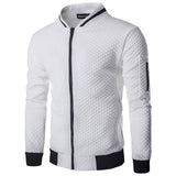 Sweatshirt - Casual Stand-Collar Jacket