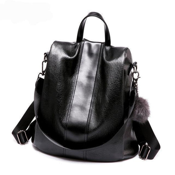 Handbag - Modern Chic Anti Theft Leather Rucksack