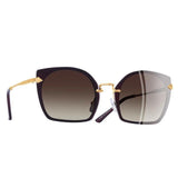 Sunglasses - Rimless Frame Polarized Sunglasses For Women