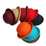 Children's Derby Hat - Super-cute Trendy Wool Derby Hats For Children