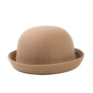 Children's Derby Hat - Super-cute Trendy Wool Derby Hats For Children