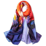 Scarf - Extra Long Pure Silk Scarf For Women