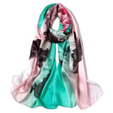 Scarf - Extra Long Pure Silk Scarf For Women