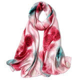 Scarf - Extra Long Pure Silk Scarf For Women