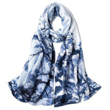 Scarf - Extra Long Pure Silk Scarf For Women