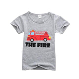 Toddler T-shirt - Short Sleeved Toddler Cotton T-shirt