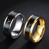 Smart Wearable - Multifunctional Waterproof Temperature Sense Intelligent Smart Ring