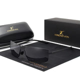 Sunglasses - KINGSEVEN Rectangular Frame Driving Sunglasses For Men