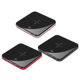 Ultra Thin Mini Portable Power Bank 8000mAh QI Wireless Charger